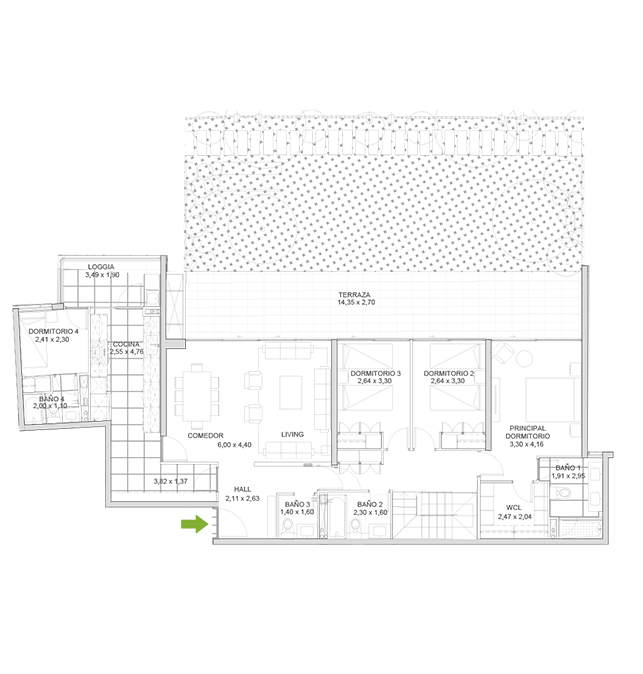 Plano Departamento 102